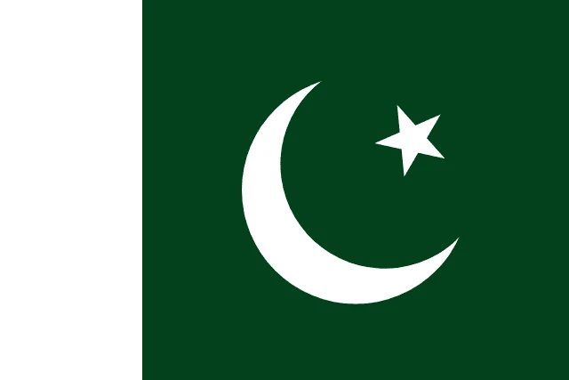 Pakistan office location flag